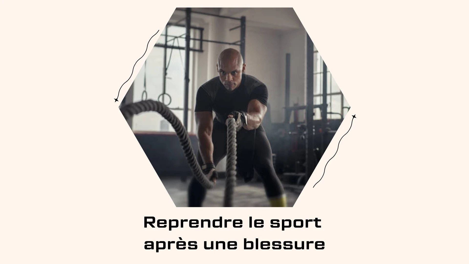 Sportif en rééducation pour une pubalgie au niveau des adducteurs et du bassin